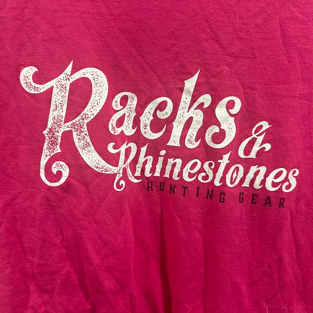 Racks And Rhinestones Pink Tshirt
